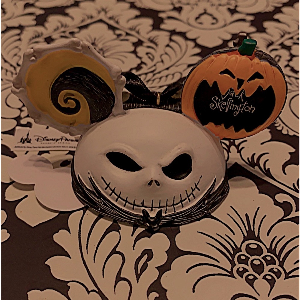 Disney Parks Original Jack Skeleton Hat Christmas Ornament
